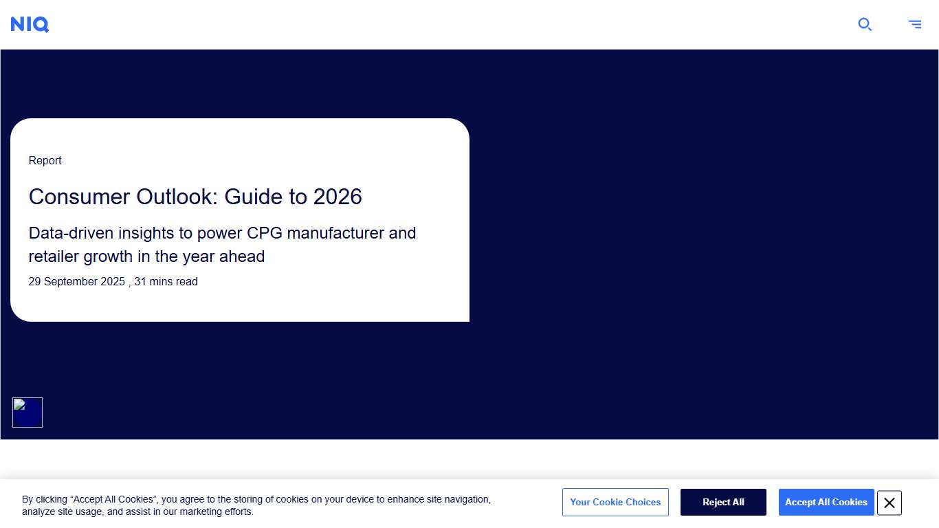 NIQ Consumer Outlook: Guide to 2026